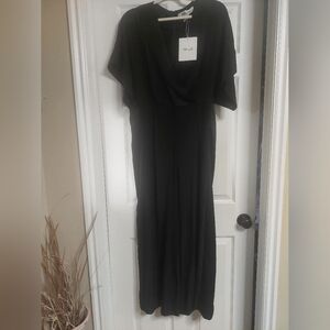 Diane Von Furstenberg Black Jumpsuit